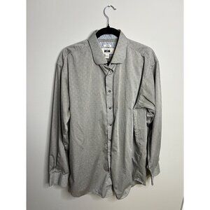 Joseph Abboud button down shirt 100% Cotton Size LT Non Iron classic fit